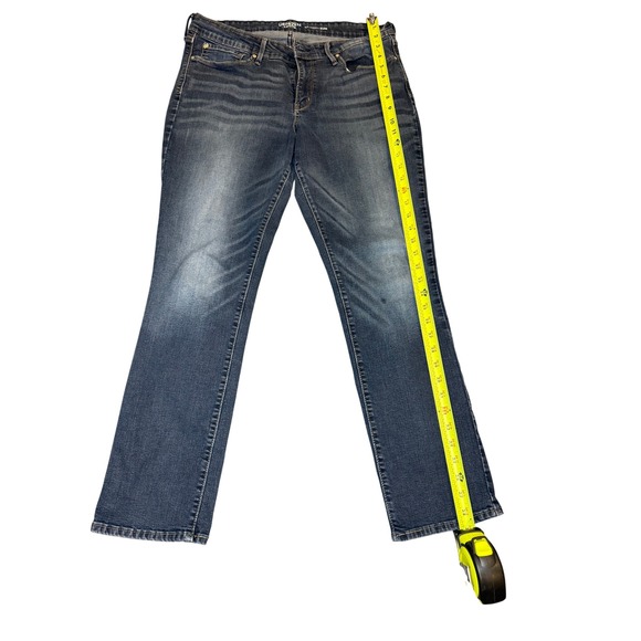 Levi's Women's Denizen Jeans Dark Wash Size 16 33x32 - Picture 6 of 11